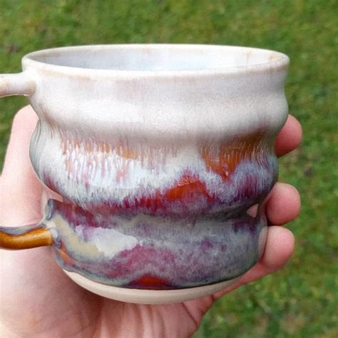 OldForge Sunset Floating Orange Glazy Ceramic Glaze Recipes