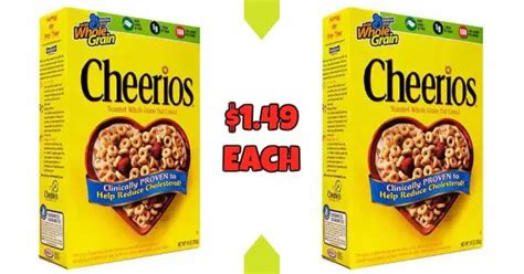 Score Cheerios Just Each At Cvs New Coupons And Deals