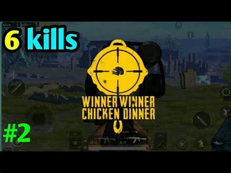 Pubg Mobile Lite 6 Kills With Chiken Dinner Full Rush Gameplay Pubg