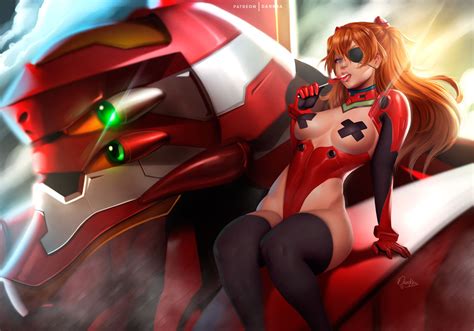 Asuka Langley 02 By Darkra Hentai Foundry