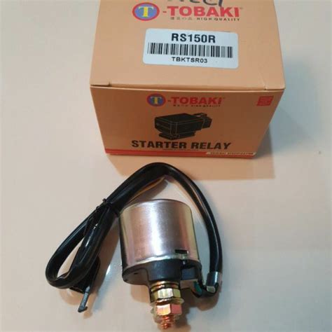 Rs Starter Relay Original Tobaki Shopee Malaysia