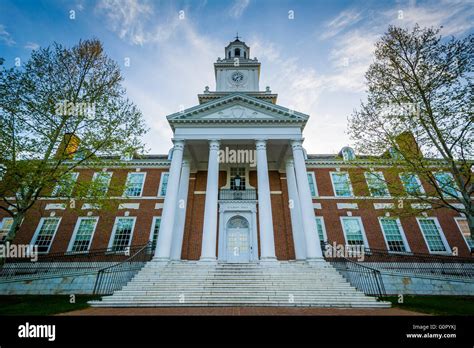 Gilman Hall At Johns Hopkins University In Baltimore Maryland Stock