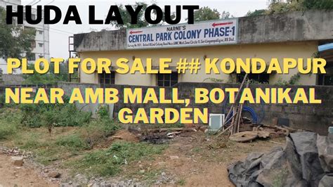 Open Plot For Sale In Kondapur L L Hyderabad L Near