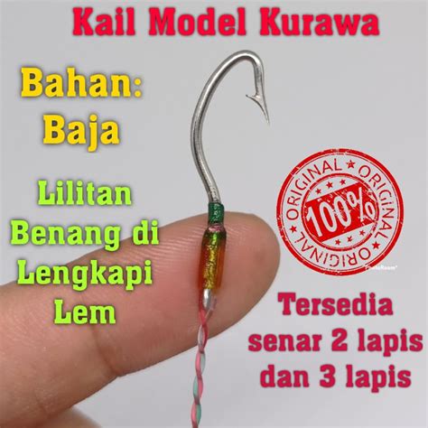 Jual Kail Pancing Urek Belut Pancing Belut Kail Belut India Bahan Baja