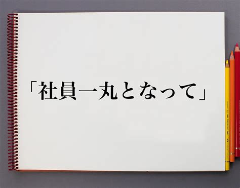 「社員一丸となって」とは？意味や使い方を解説 意味解説辞典