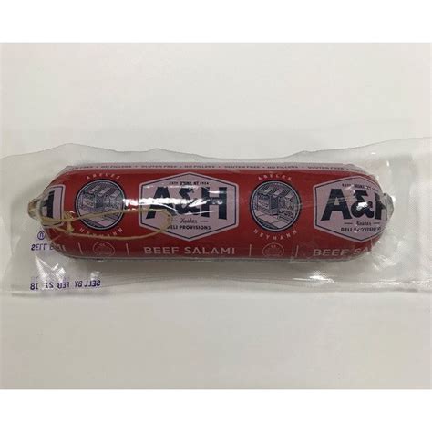 Abeles Heymann Twin Pack Salami X Oz Costco Food Database