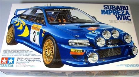 Subaru Impreza Wrc Monte Carlo Tamiya Car Model Kit