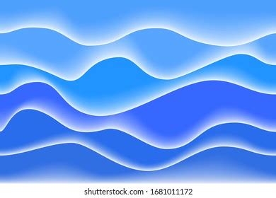 Wave Background Blue Color Stock Vector (Royalty Free) 2243638725 | Shutterstock