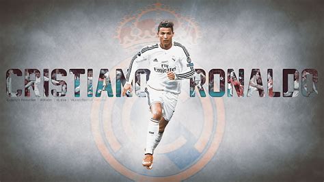 Hd Wallpaper Cristiano Ronaldo Real Madrid Football Player Run