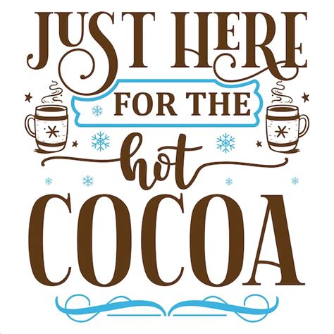 Premium Vector Hot Chocolate Tshirt Design