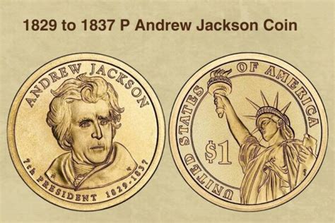 1829 to 1837 Andrew Jackson Dollar Coin Value (Errors List, "P" & "D ...