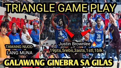 Brownlee Pinamalas Ang Galing Sa Tune Up Game Gilas Galawang Ginebra