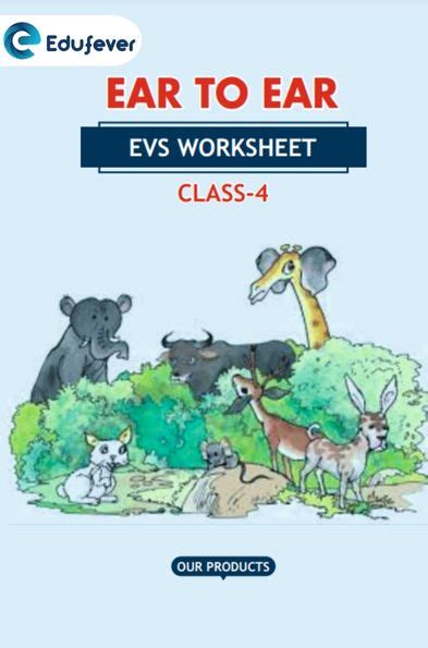 Cbse Class Evs Ear To Ear Worksheet With Solutions