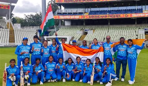 Indian Womens Blind Cricket Team Wins Historic Gold At Ibsa World