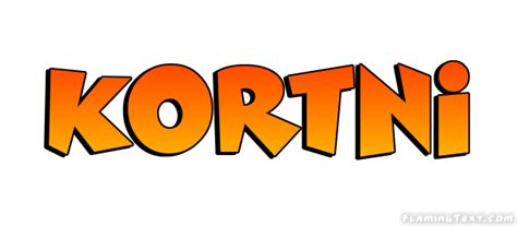 Kortni Logo | Free Name Design Tool from Flaming Text