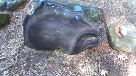 Giant Rainbow Obsidian Boulders Lassen Creek And Davis Creek Youtube