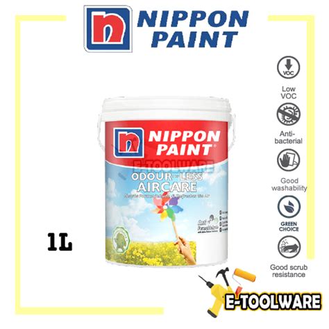 1L Nippon Paint Odourless Air Care Lazada