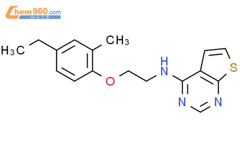 90715 96 1 Thieno 2 3 D Pyrimidin 4 Amine N 2 4 Ethyl 2