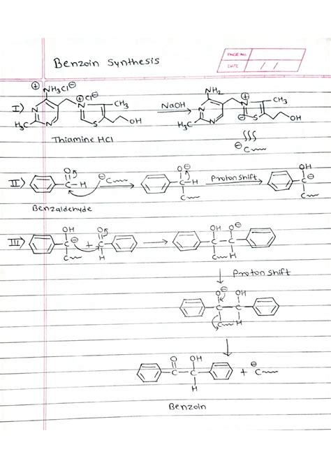 Benzoin Synthesis Pdf