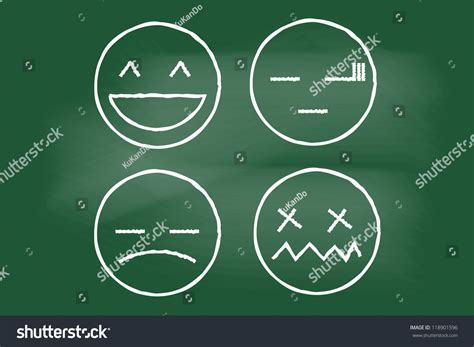 Vector Illustration Icons Emotions Stock Vector (Royalty Free) 118901596 | Shutterstock