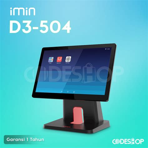 Jual ANDROID POS DESKTOP IMIN D3 504 MESIN KASIR TOUCHSCREEN Shopee