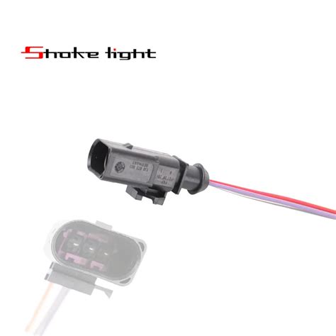 New OE 3 PINS Connector Plug Wire Pigtail for VW AUDI Skoda 1J0973803 3 ...
