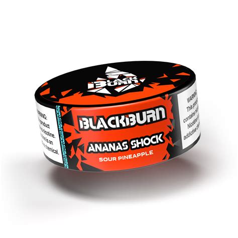 Black Burn Ananas Shock Gr Hookah Shisha Tobacco Buy Online