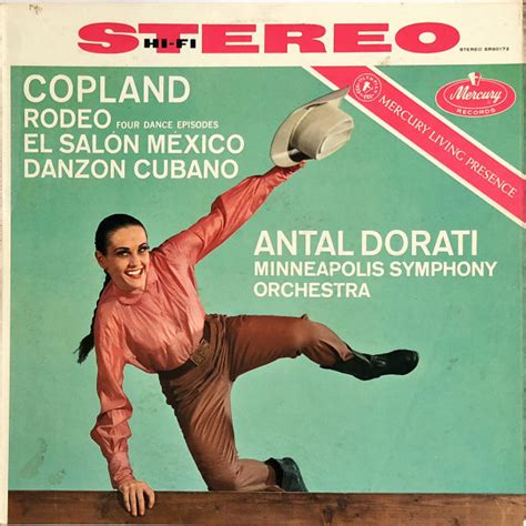 Copland Antal Dorati Minneapolis Symphony Orchestra Rodeo El