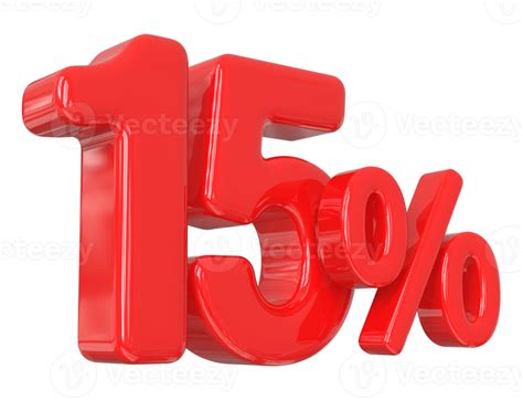 Promotion Number 15 Percent 3d 11296935 PNG