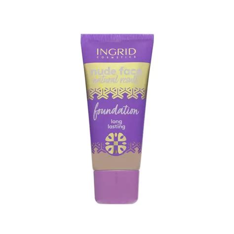 Ingrid Nude Face Natural Result Pokład kryjący do twarzy 21 CLASSIC 30ml DARMARSKLEP pl