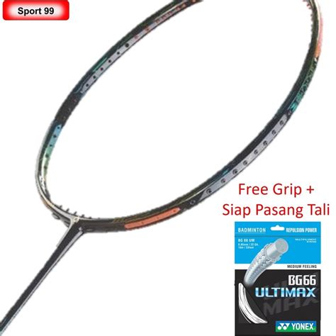 Siap Pasang Tali Knot Foc Grip Apacs Tan Wee Keong Endorsed Racket