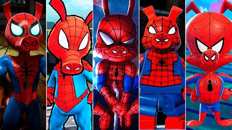 Evolution Of Spider Ham In Spider Man Games 2010 2023 YouTube