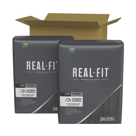 Depend Real Fit Incontinence Underwear For Men