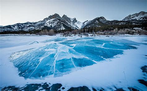 HD wallpaper: Winter mountain blue Ice-Windows 10 HD Wallpapers, cold ...