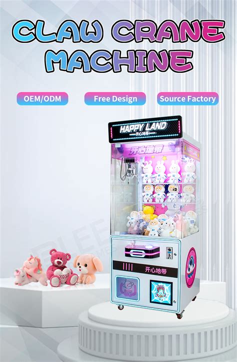 Coin Operated Claw Crane Machine Bleegame