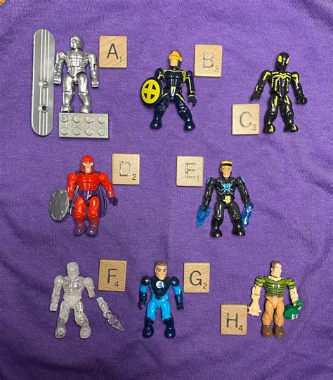 Marvel Mega Bloks Series 3 Mini Figuresindividually Priced and Sold ...