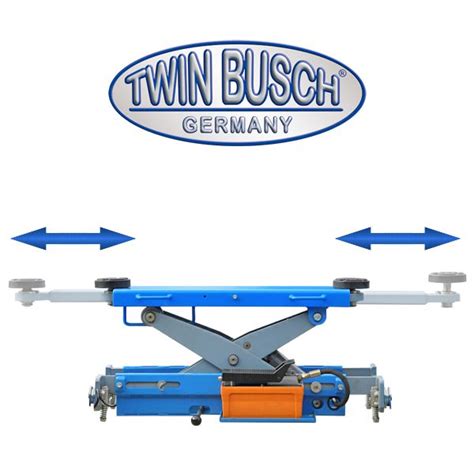 Twin Busch Achsfreiheber für 4 Säulen oder Auffahrscherenhebebühne