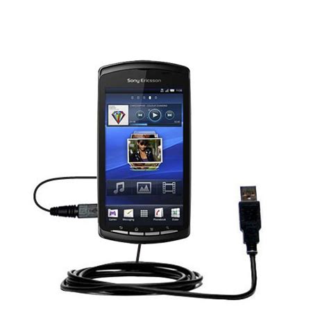 Classic Straight USB Cable Suitable For The Sony Ericsson Xperia Play With Power Hot Sync And