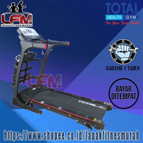 Jual Total Fitness Tl Electric Treadmill Fungsi Hp Alat