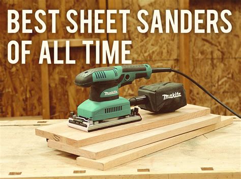 Best Sheet Sanders 2019 (Reviews) - SanderScore