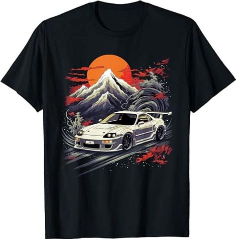 Jdm Car Japanese Retro Car Racing Drifting Legend Tuning T Shirt