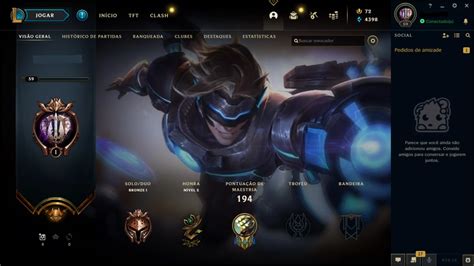 Conta Bronze 1 Com Varias Skin E Ícones Raros League Of Legends Lol Dfg