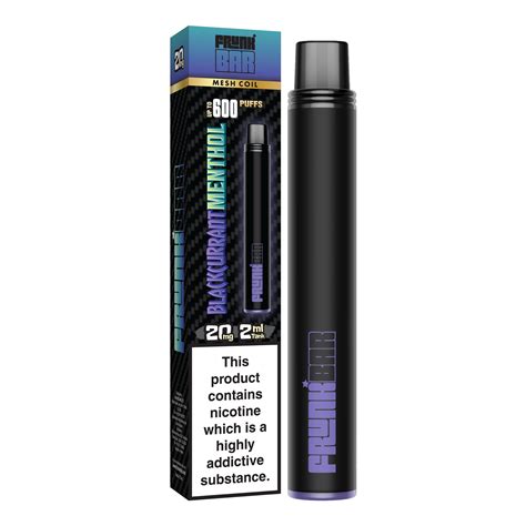 Frunk Bar Mesh Blackcurrant Menthol Disposable Vape