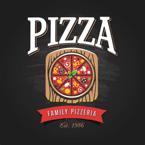 Pizzeria Logo Template 331634 Vector Art at Vecteezy