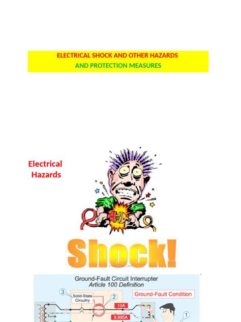 elect shock hazard  protection measures  electrical