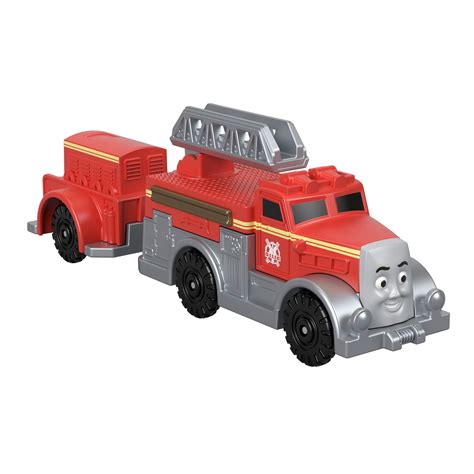 Thomas Friends Trackmaster FLYNN Fire Truck Motorized Battery Train ...