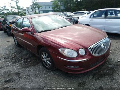 2G4WD582181135498, 2008 Buick Lacrosse Cxl on IAAI