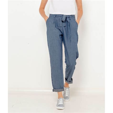 Pantalon Slack Fluide Pas Cher CAMAIEU Extradingue