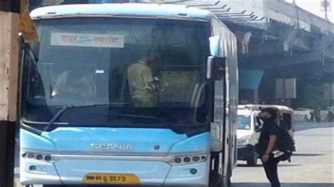 एसटी महामंडळ शिवनेरी बस मुंबई ते पुणे Msrtc Lalpari Stmahamandal Avinashyatam Youtube