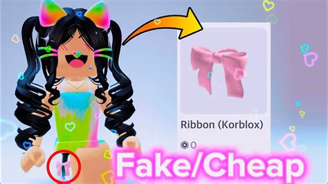 Hurry Try This New Fakecheap Korblox Hack Before Its Gone 😱🤩 Youtube